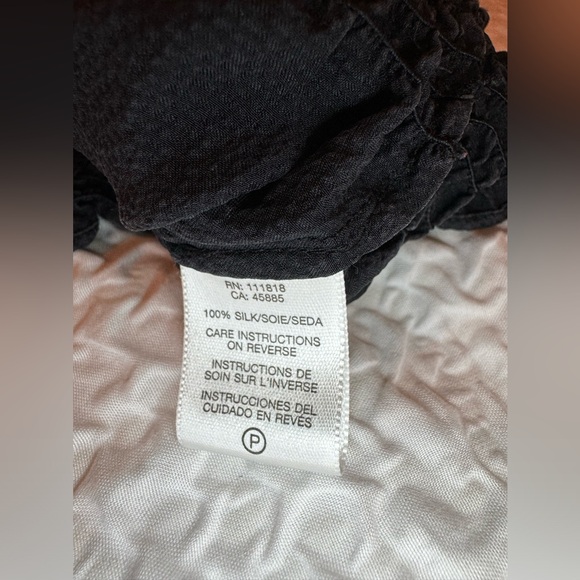 Michael Kors Silk Blouse Tank Sleeveless  Shirt Top Size 4P (Xs - S). - Picture 7 of 14